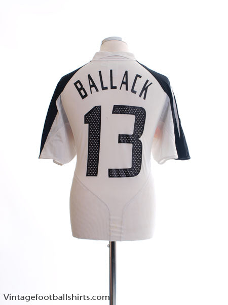 2004-05 Germany Home Shirt Ballack #13 M Football Shirt