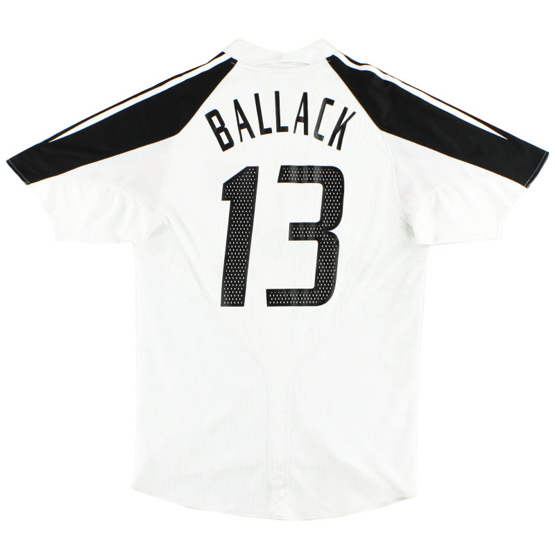 2004-05 Germany adidas Home Shirt Ballack #13 XL Football Shirt