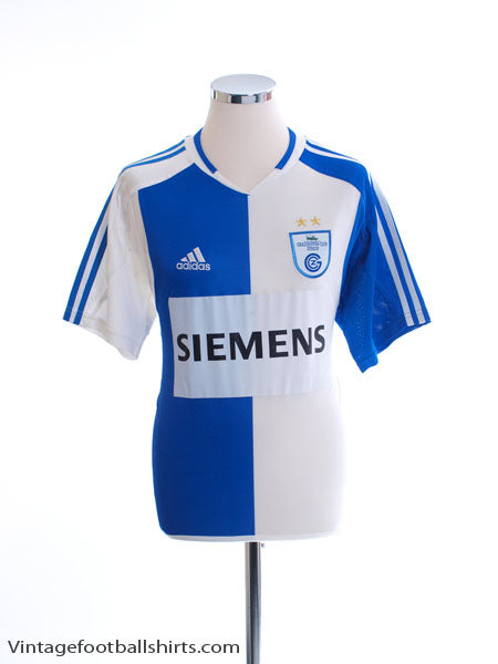 2004-05 Grasshoppers Home Shirt S Football Shirt