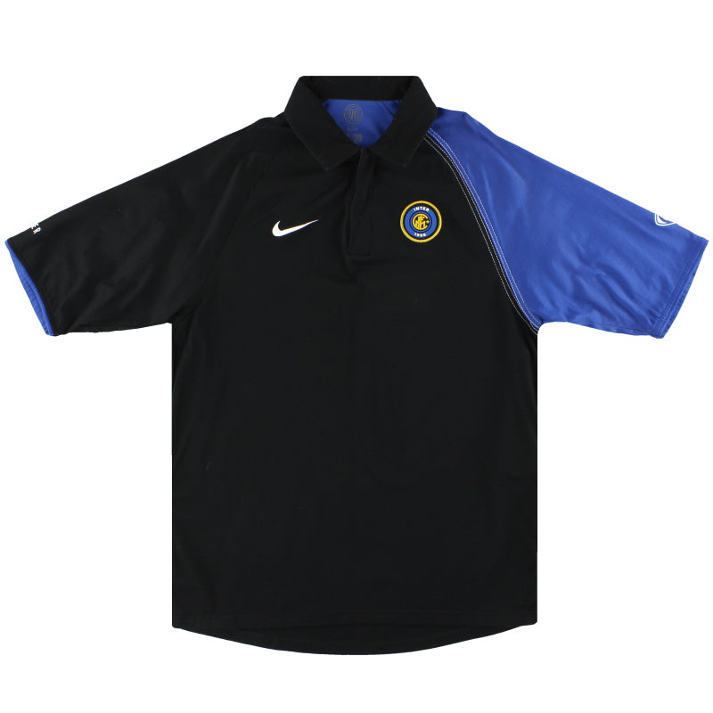 2004-05 Inter Milan Nike Polo Shirt M Polo Shirt