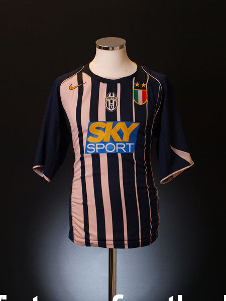 2004-05 Juventus Away Shirt L Football Shirt