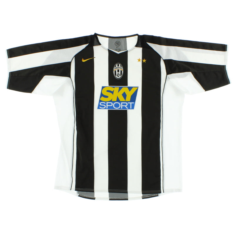 2004-05 Juventus Nike Home Shirt *Mint* L Football Shirt