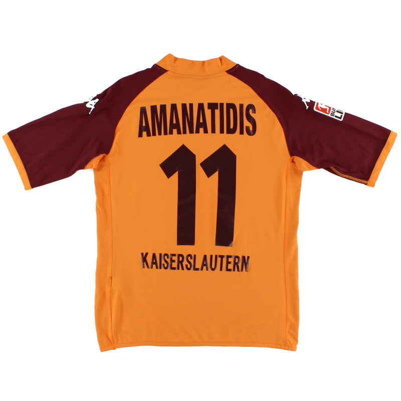2004-05 Kaiserslautern Away Shirt Amanatidis #11 XL Football Shirt