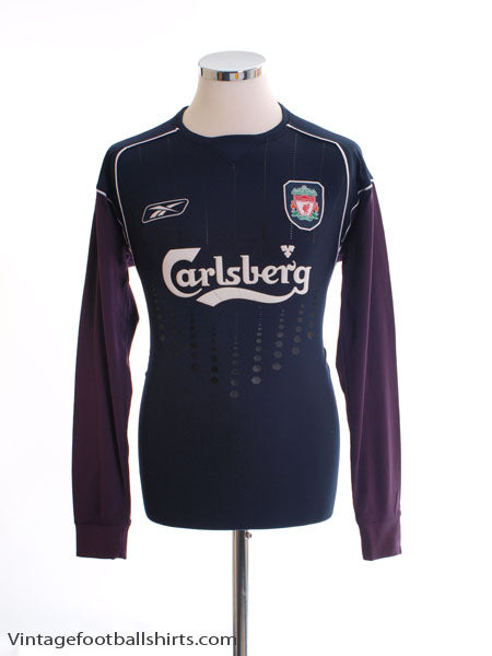 2004-05 Liverpool Goalkeeper Shirt *BNWT* S Football Shirt