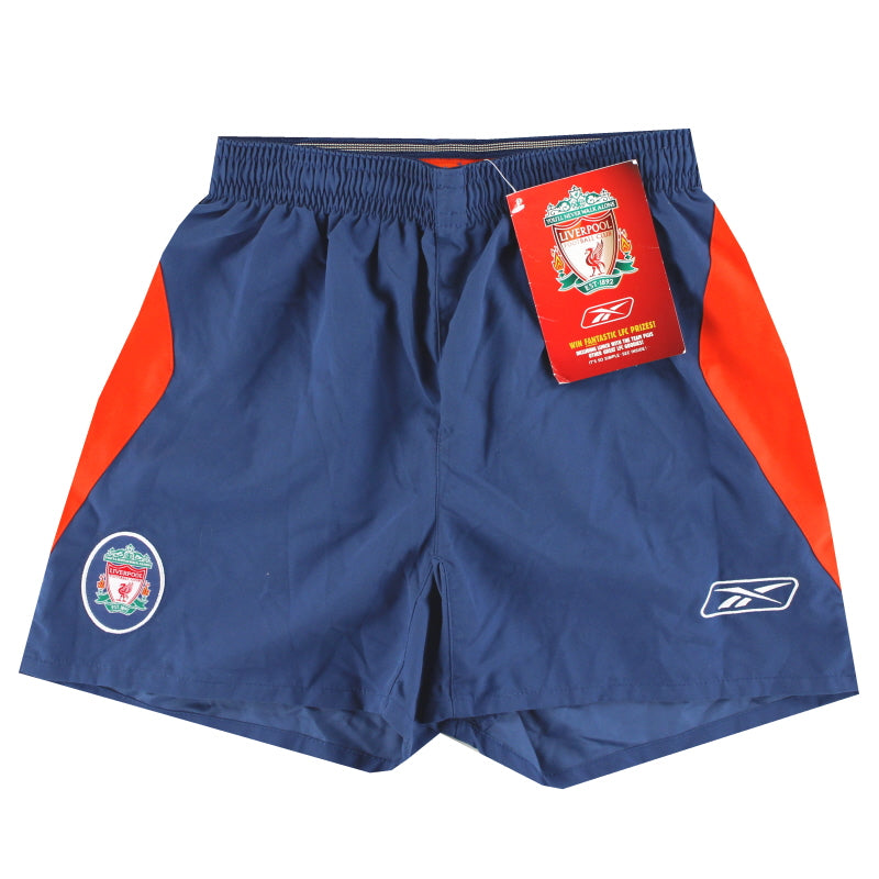 2004-05 Liverpool Reebok Goalkeeper Shorts *w/tags* M.Boys Football Shirt