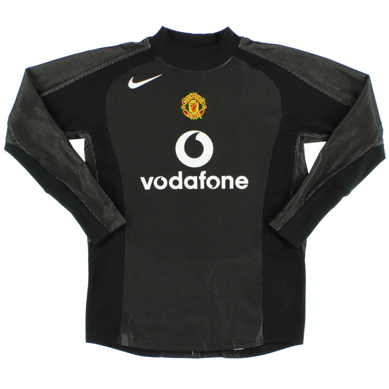 2004-05 Manchester United Nike Goalkeeper Shirt M.Boys Football Shirt