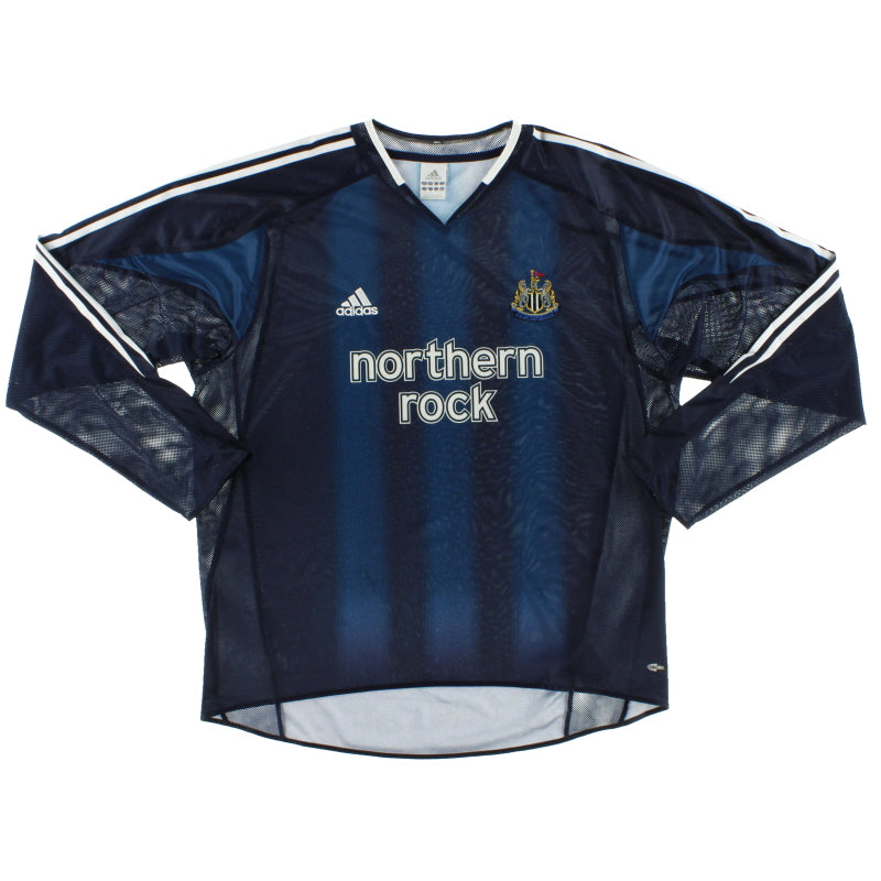 2004-05 Newcastle Away Shirt L/S XL Football Shirt
