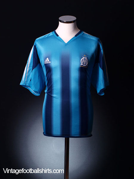 2004-05 Olympique Marseille Away Shirt L Football Shirt