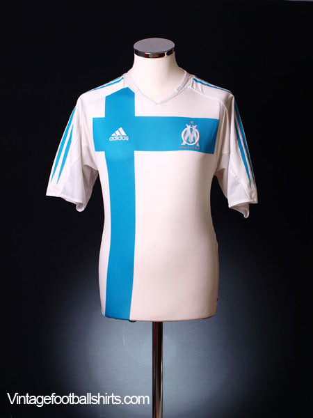 2004-05 Olympique Marseille Home Shirt S Football Shirt