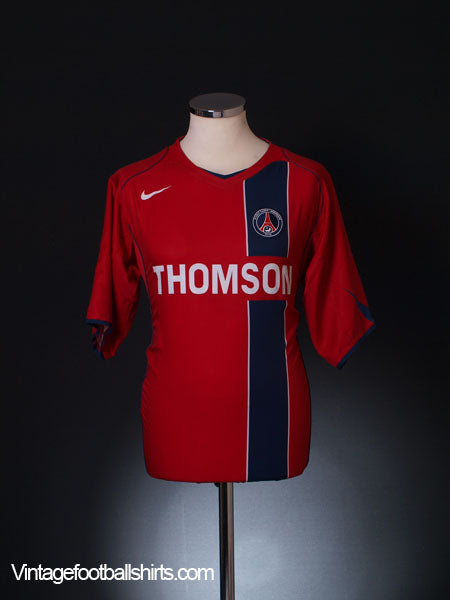 2004-05 Paris Saint-Germain Away Shirt L Football Shirt