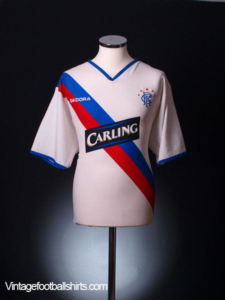 2004-05 Rangers Away Shirt XL Football Shirt