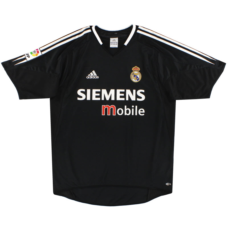 2004-05 Real Madrid adidas Away Shirt M Football Shirt