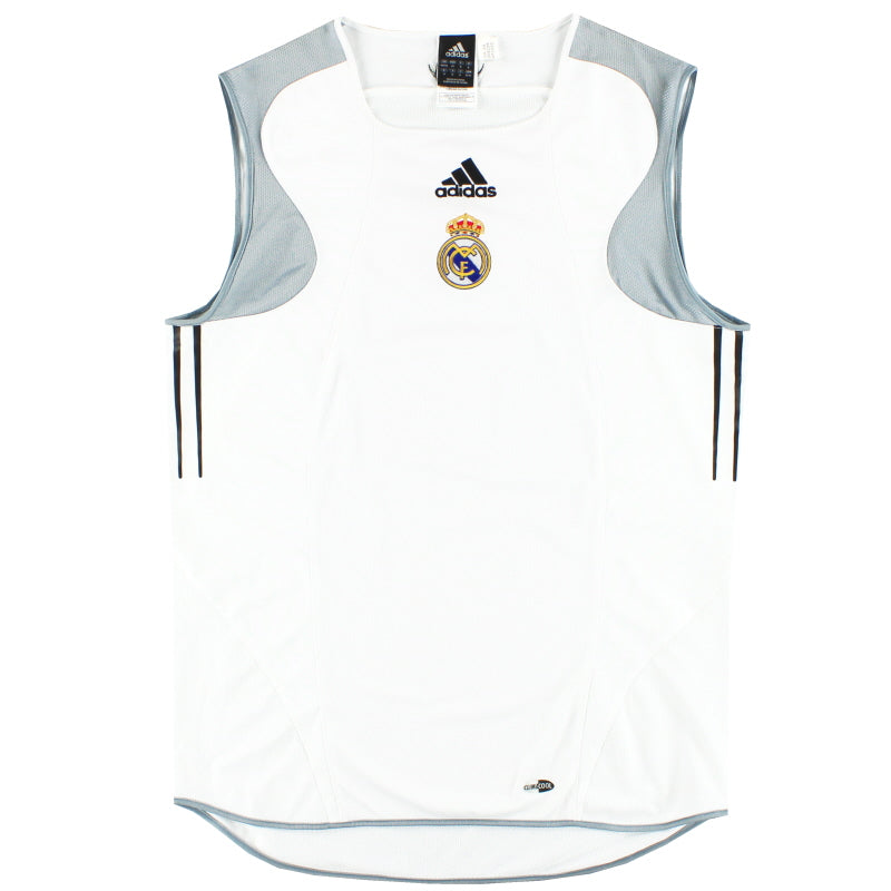 2004-05 Real Madrid adidas Training Vest M Vest