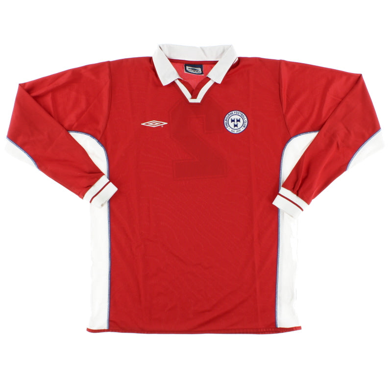 2004-05 Shelbourne Home Shirt #2 L/S XL Football Shirt