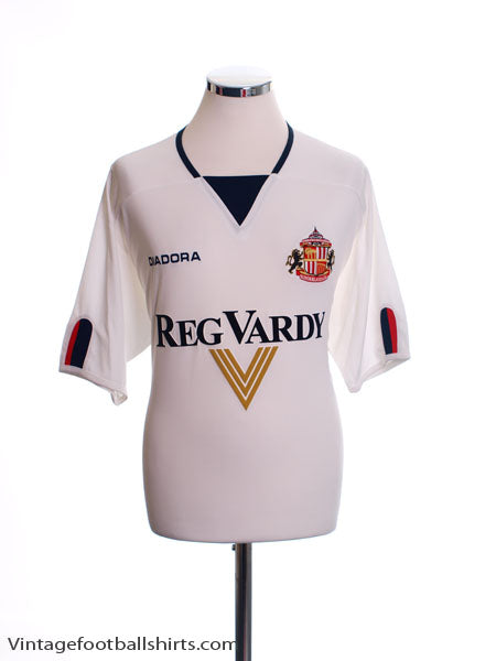 2004-05 Sunderland Away Shirt L Football Shirt