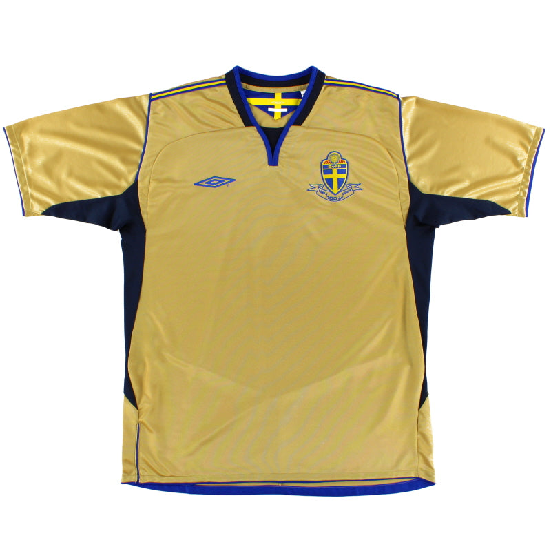 2004-05 Sweden Centenary Shirt XL Football Shirt