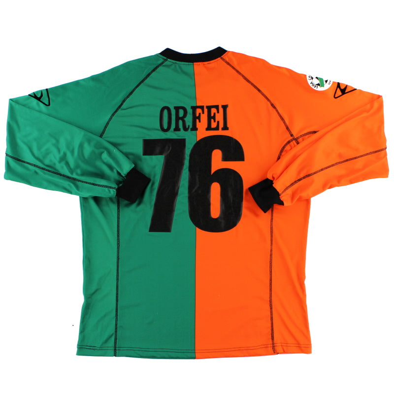 2004-05 Venezia Match Issue Third Shirt Orfei #76 L/S XL Football Shirt