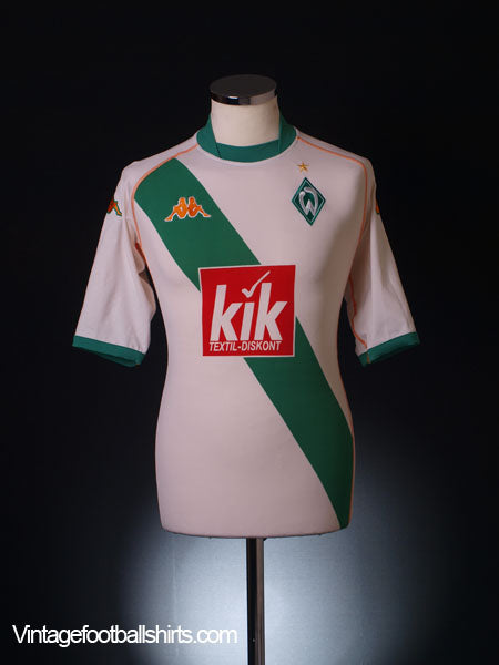 2004-05 Werder Bremen Away Shirt L Football Shirt