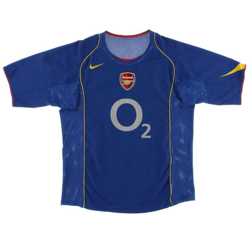 2004-06 Arsenal Away Shirt M.Boys Football Shirt