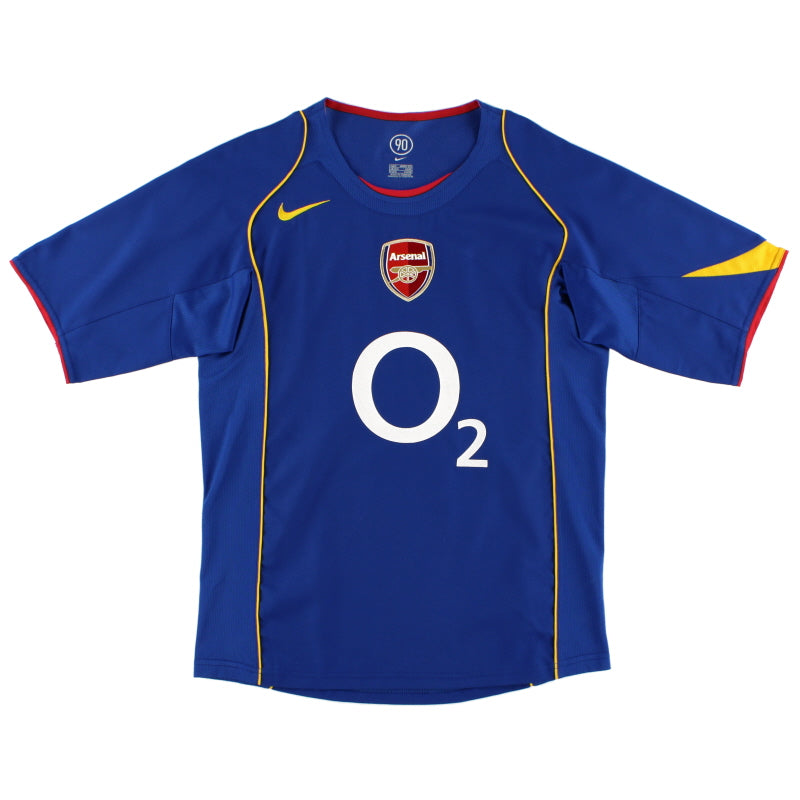 2004-06 Arsenal Nike Away Shirt S Football Shirt