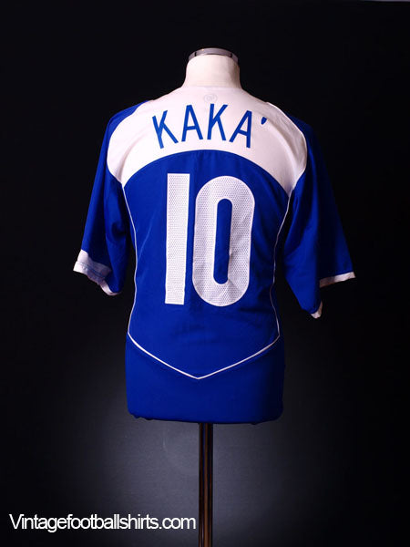 2004-06 Brazil Away Shirt Kaka #No10 *As new* XL Football Shirt