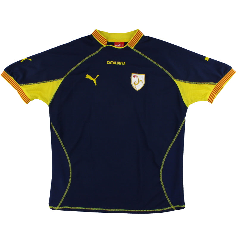 2004-06 Catalunya Puma Away Shirt #18 L Football Shirt