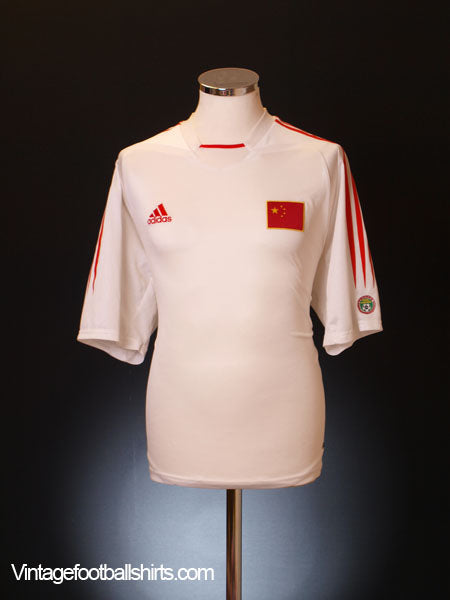 2004-06 China Home Shirt L Football Shirt