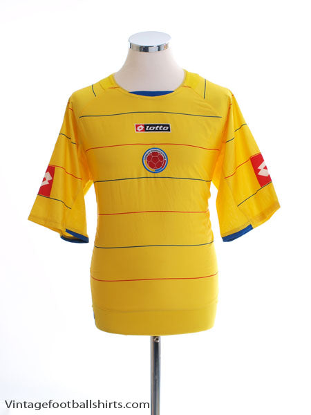 2004-06 Colombia Home Shirt L Football Shirt