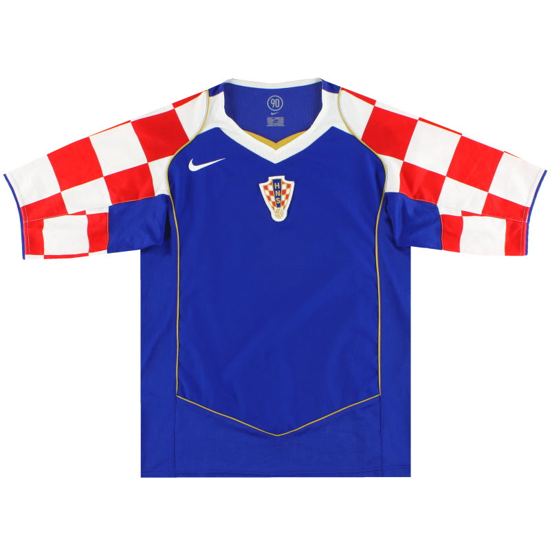2004-06 Croatia Nike Away Shirt S Football Shirt