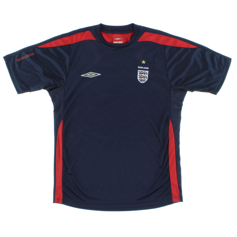 2004-06 England Umbro Training Shirt *Mint* M Training Shirt