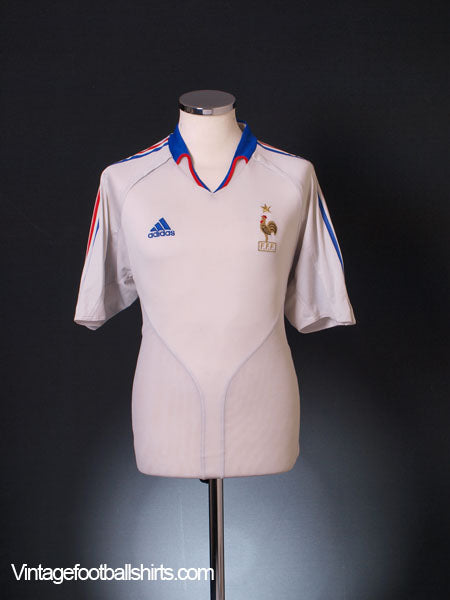 2004-06 France Away Shirt S Football Shirt