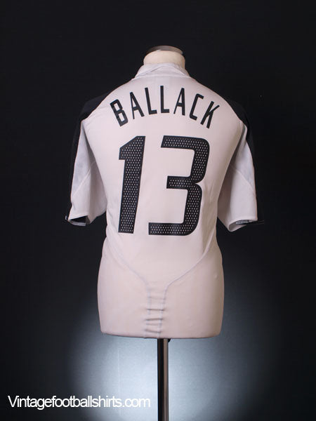 2004-05 Germany Home Shirt Ballack #13 L Football Shirt