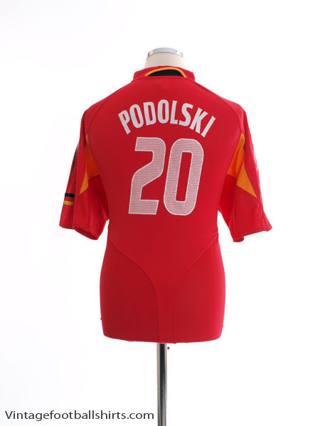 2004-06 Germany Third Shirt Podolski #20 XL Football Shirt