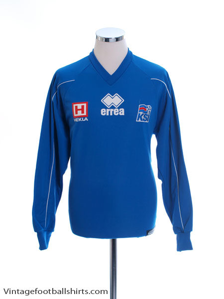 2004-06 Iceland Errea Training Jumper L Sweatshirt