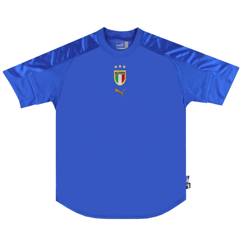 2004-06 Italy Puma Home Shirt L Football Shirt