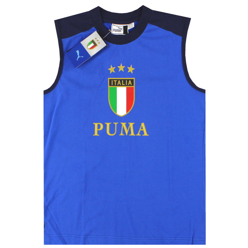 2004-06 Italy Puma Sleeveless Tee *w/tags* M T-Shirt