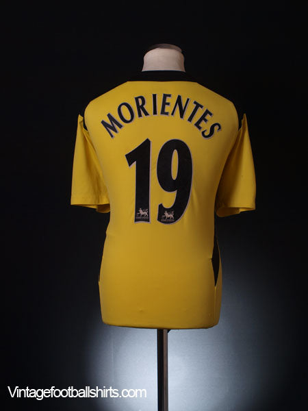 2004-06 Liverpool Away Shirt Morientes #19 L Football Shirt