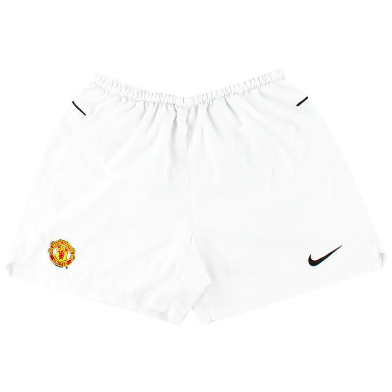 2004-06 Manchester United Nike Home Shorts XL.Boys Football Shorts