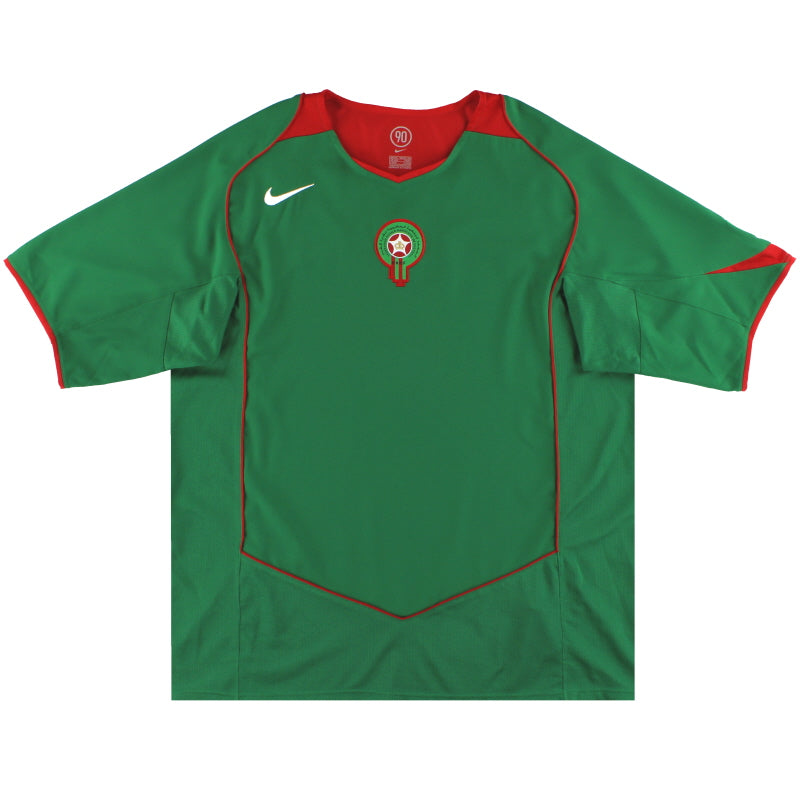 2004-06 Morocco Nike Home Shirt *Mint* XL Football Shirt