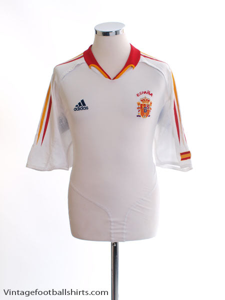 2004-06 Spain Away Shirt L Football Shirt