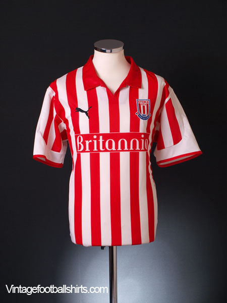 2004-06 Stoke City Home Shirt M Football Shirt