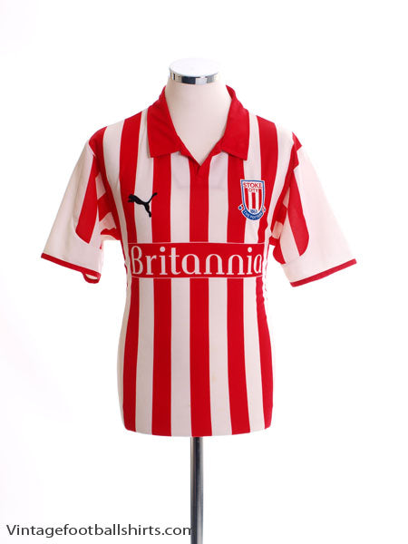 2004-06 Stoke City Home Shirt S Football Shirt