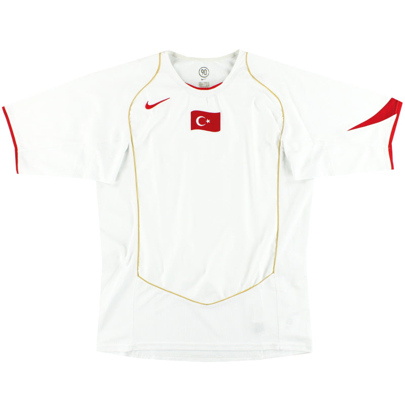 2004-06 Turkey Nike Away Shirt L Football Shirt