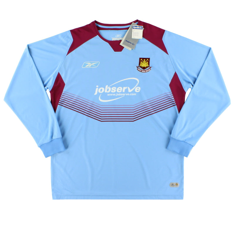 2004-06 West Ham Away Shirt L/S *BNWT* L Football Shirt