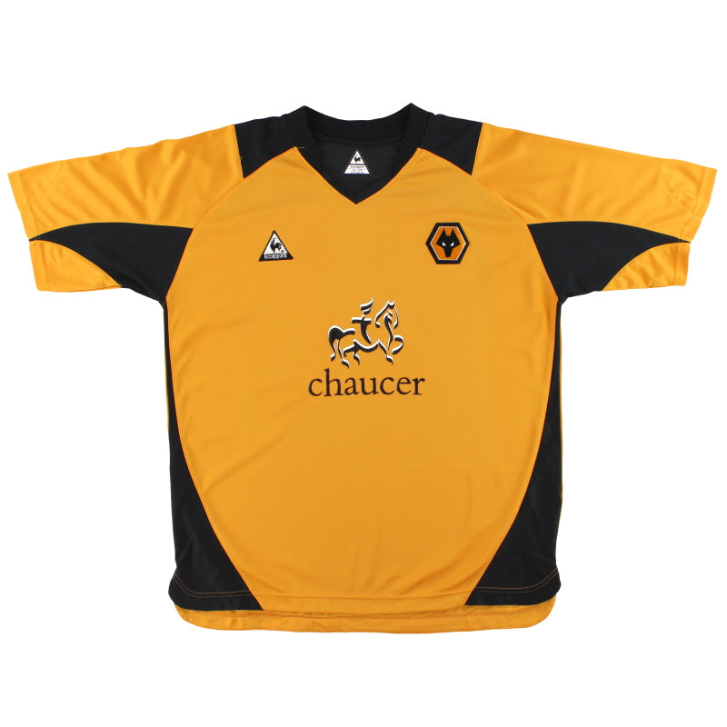 2004-06 Wolves Le Coq Sportif Home Shirt *Mint* XL Football Shirt