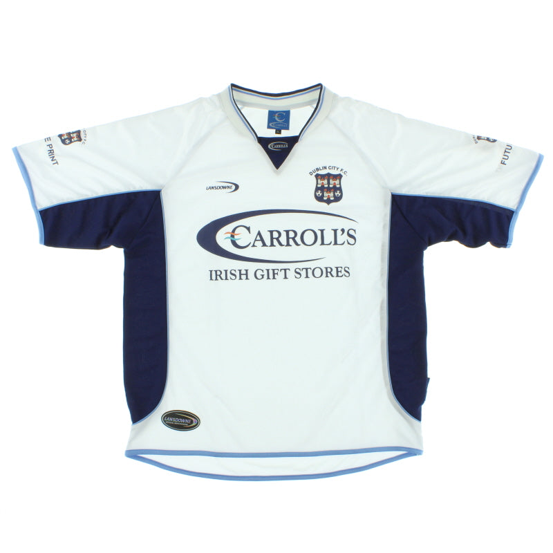 2004 Dublin City Home Shirt XL Football Shirt