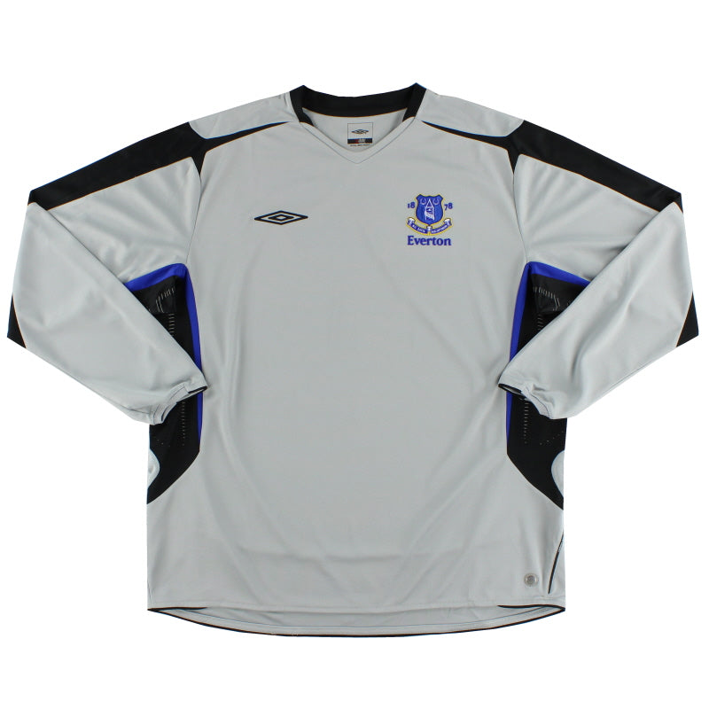 2005-05 Everton Away Shirt *As New* L/S XXXL Football Shirt