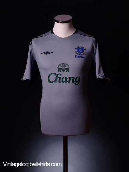 2005-05 Everton Away Shirt L Football Shirt