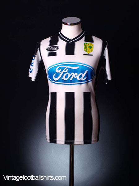 2005-06 AEK Larnaca Away Shirt #5 (Demosthenous) M Football Shirt