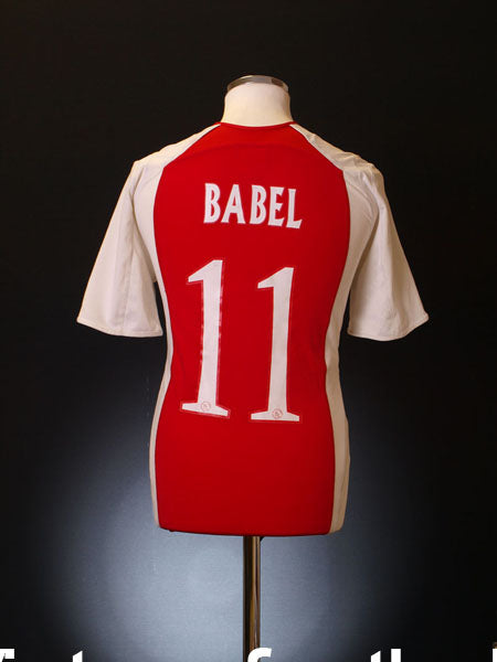 2005-06 Ajax Home Shirt Babel #11 S Football Shirt